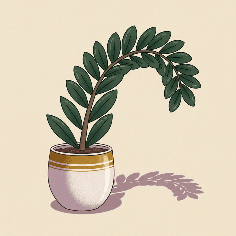 ZZ Plant (Zamioculcas zamiifolia)