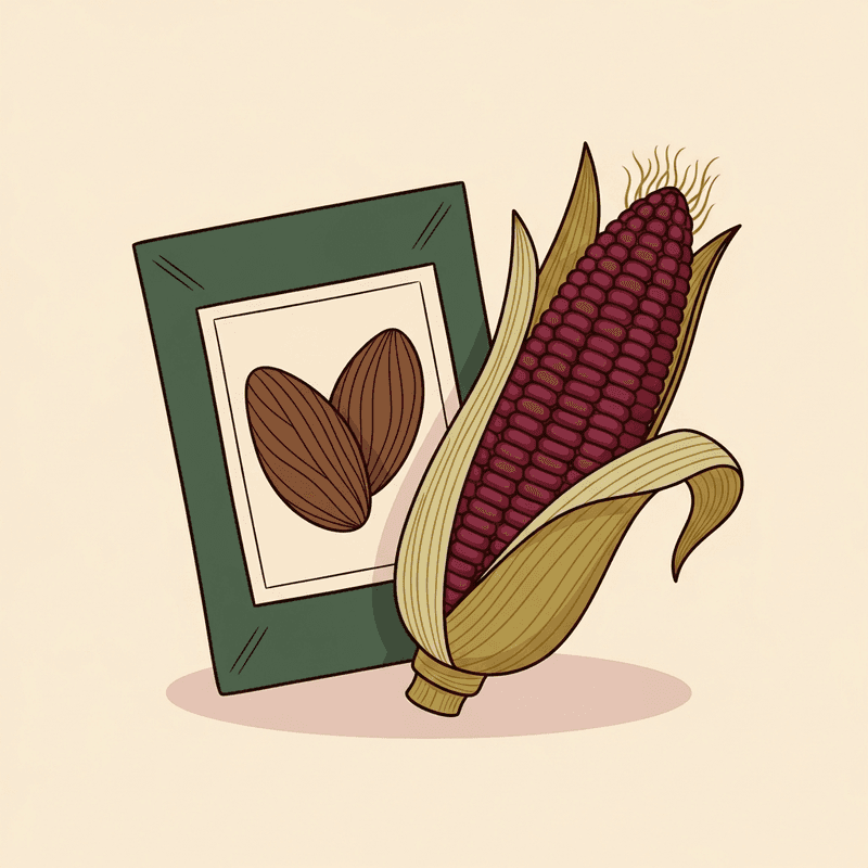 Seed Savers Exchange Bloody Butcher Corn Seeds