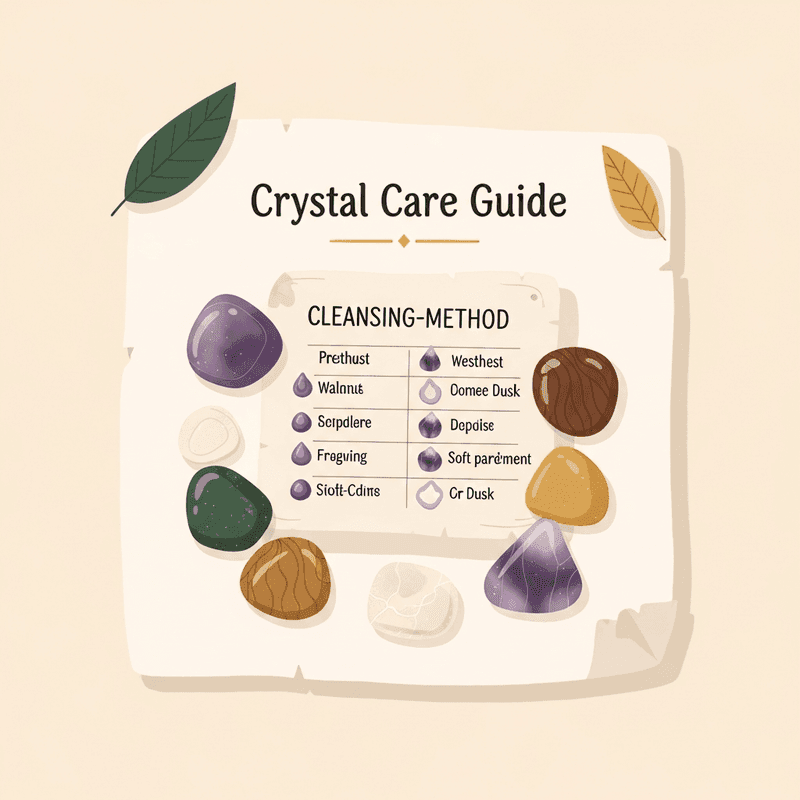 Crystal Care & Pairing Guide (PDF)