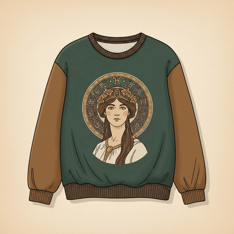 Mucha "Zodiac" Sweatshirt
