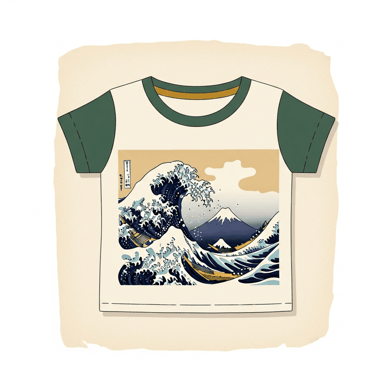 Hokusai "The Great Wave" Tee