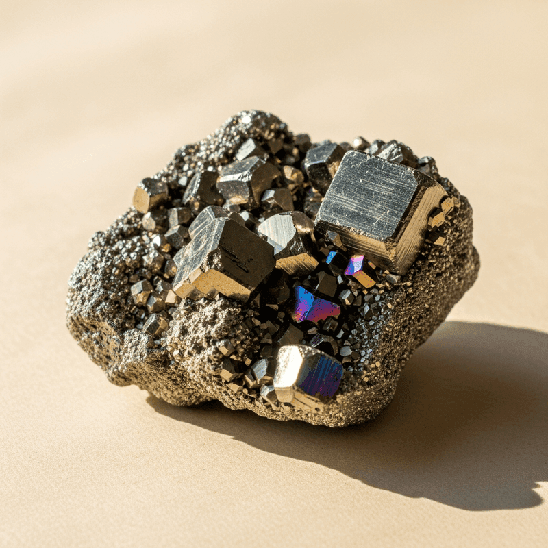 Raw Pyrite Cluster (Fool's Gold)