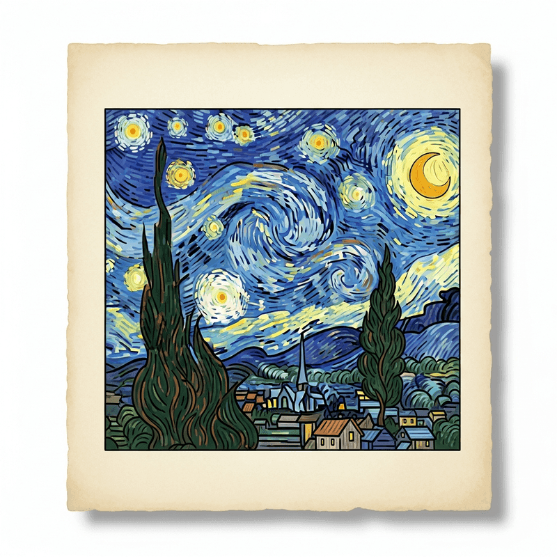 Vincent van Gogh · The Starry Night Art Print