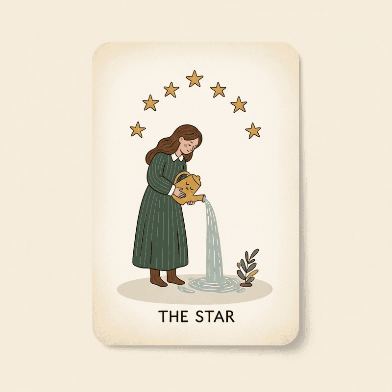 The Star · Tarot Art Print