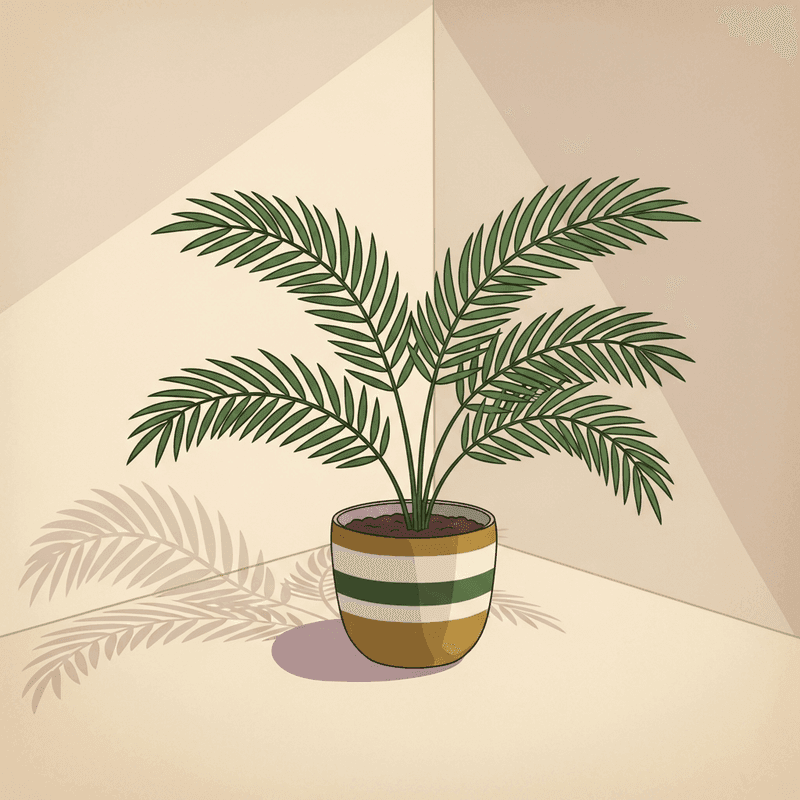 Parlor Palm (Chamaedorea elegans)
