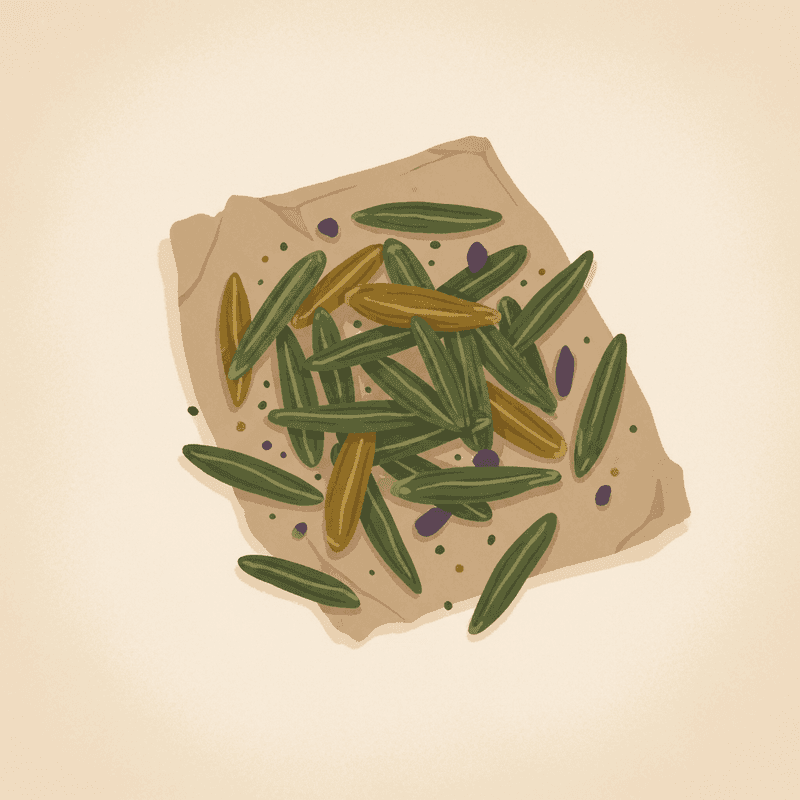 Dried Cedar Tips, Loose, 1 oz
