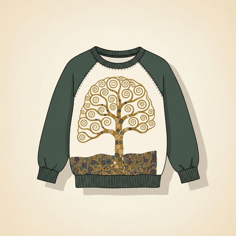 Klimt "Tree of Life" Sweatshirt