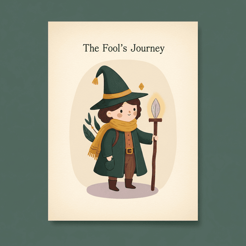 The Fool's Journey · Art Print
