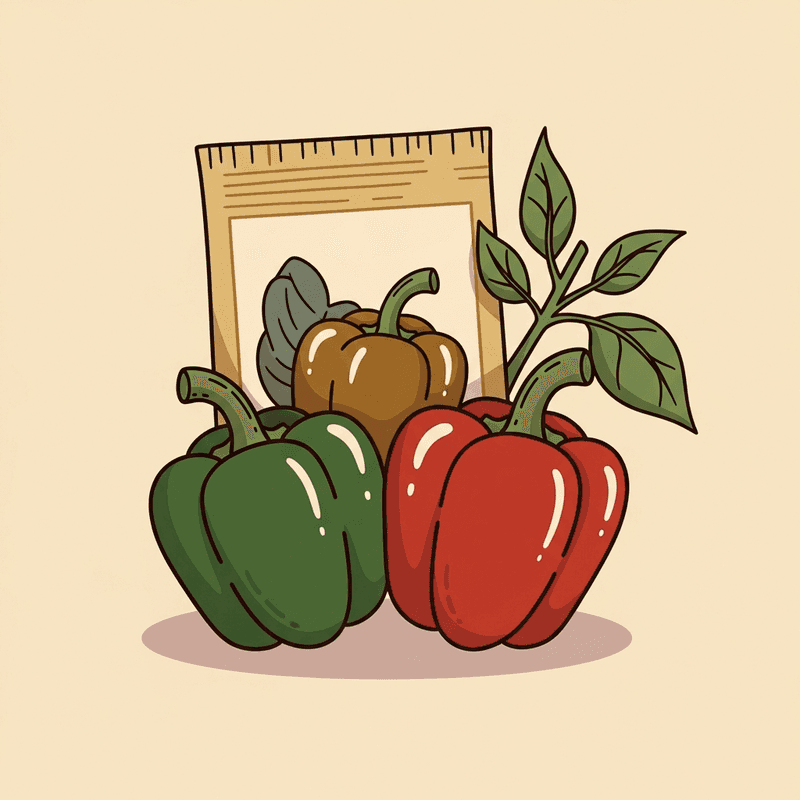 Seed Savers Exchange King of the North Sweet Pepper Seeds