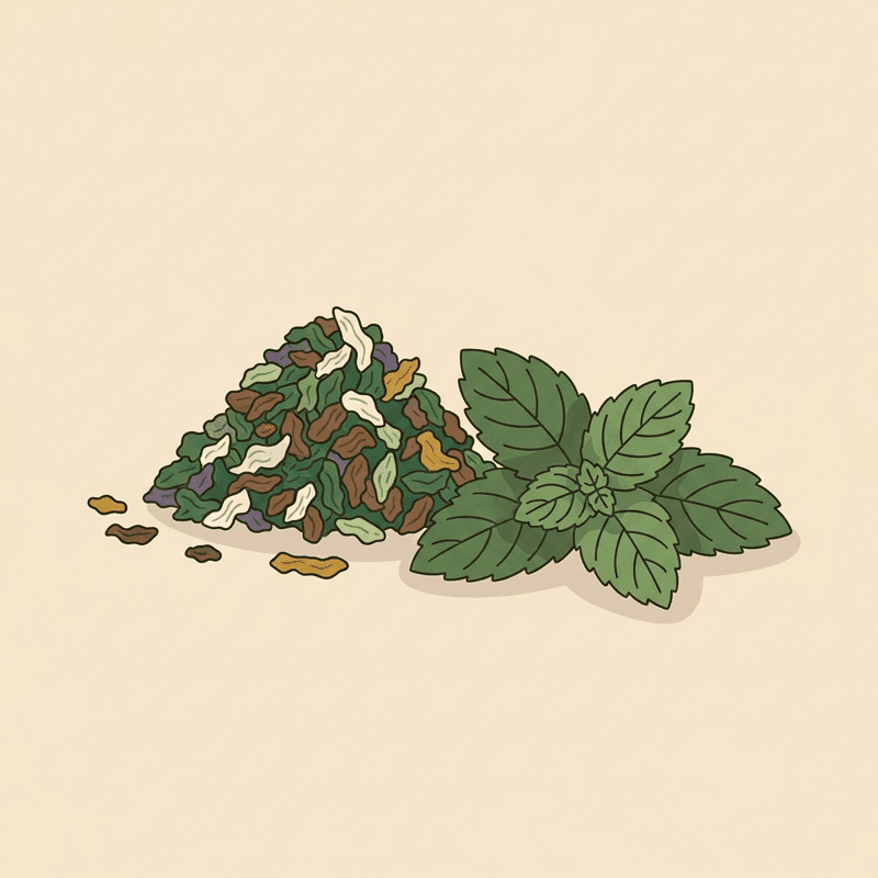 Dried Peppermint Leaf, 1 oz