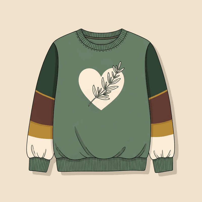 Botanical Study Sweatshirt