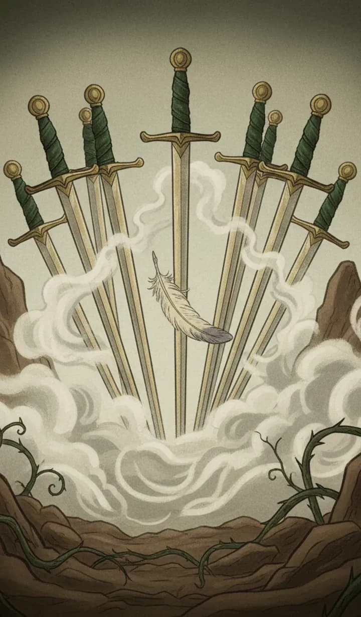 Eight of Swords