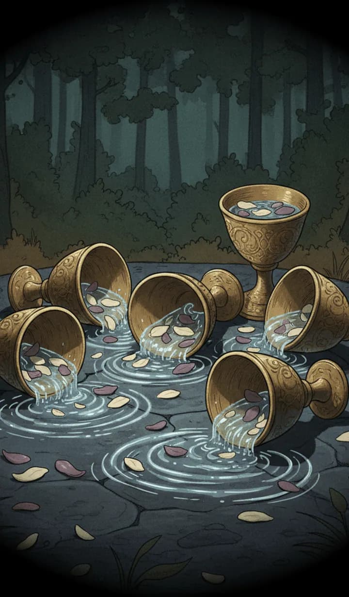Five of Cups