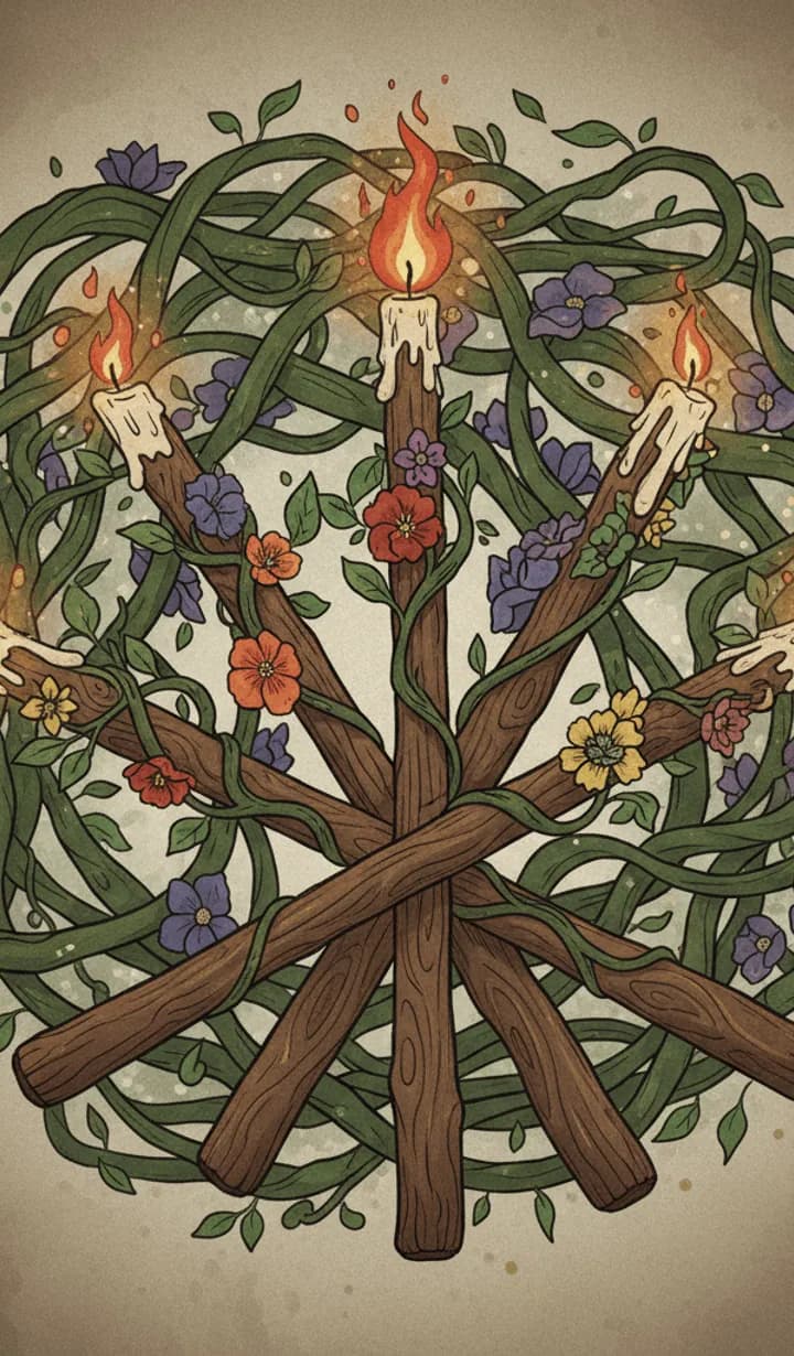 Five of Wands