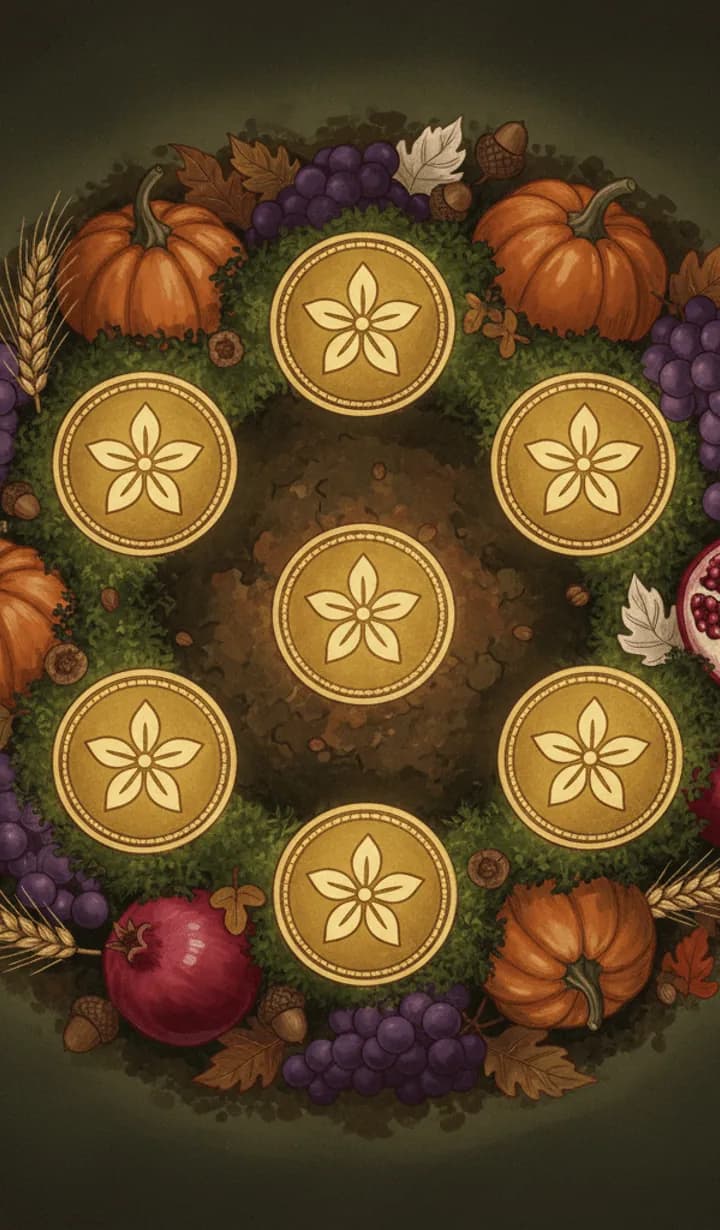 Nine of Pentacles