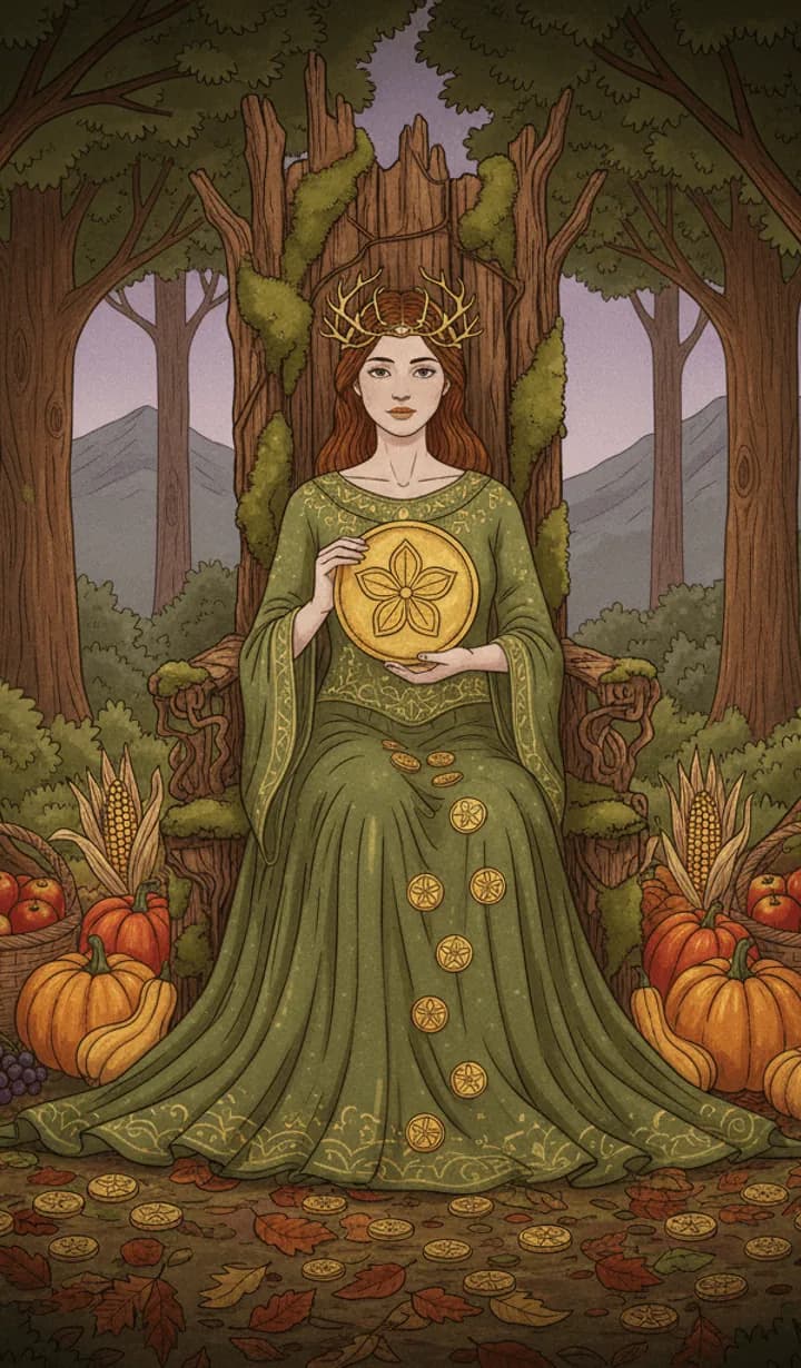 Queen of Pentacles