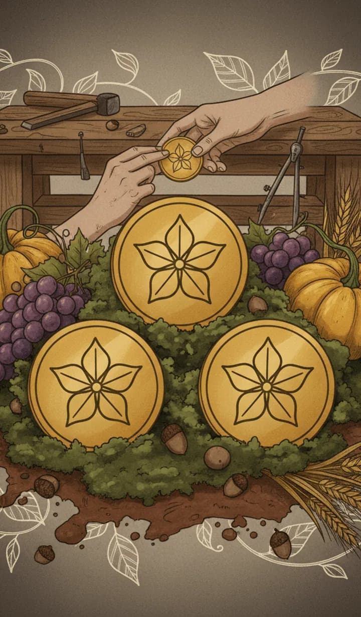 Three of Pentacles