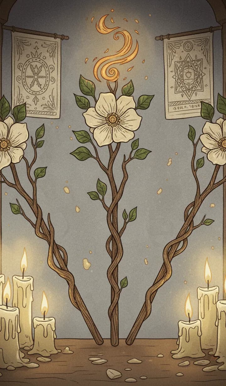 Three of Wands