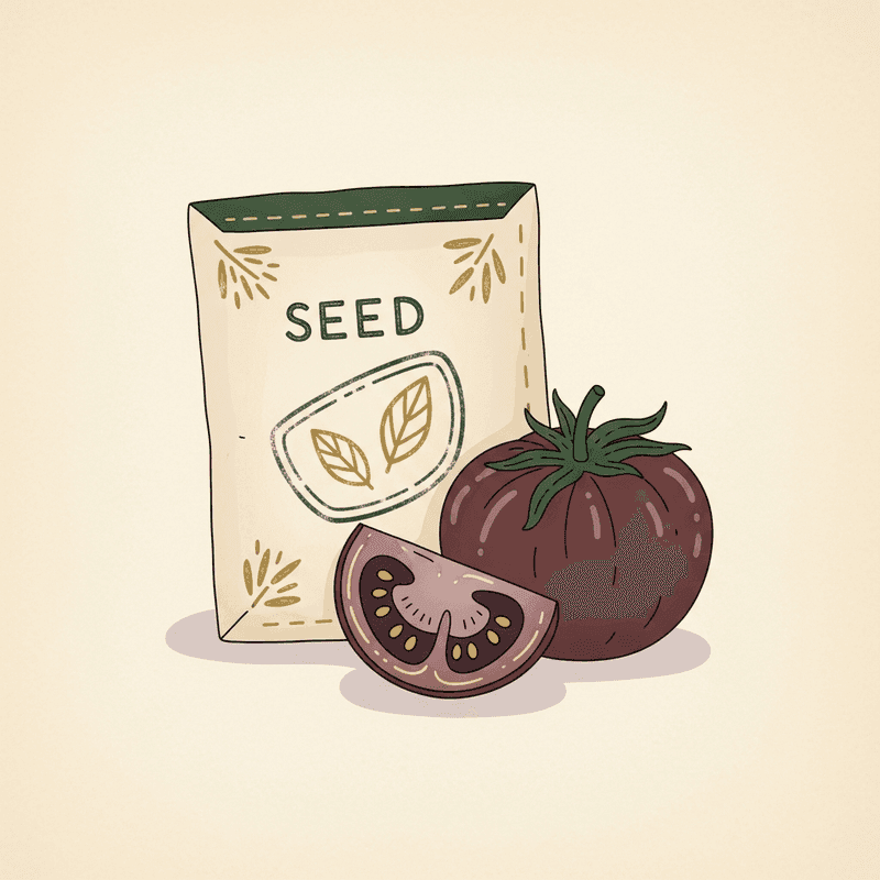 Seed Savers Exchange Cherokee Purple Tomato Seeds