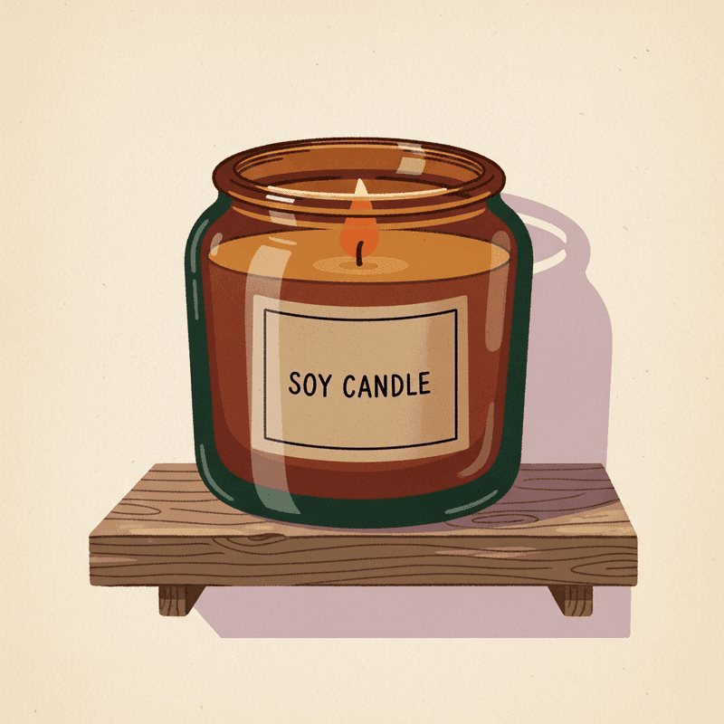 P.F. Candle Co. Teakwood & Tobacco Soy Candle