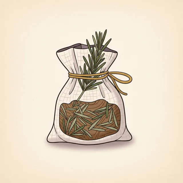 Dried Rosemary, Whole Leaf, 1 oz